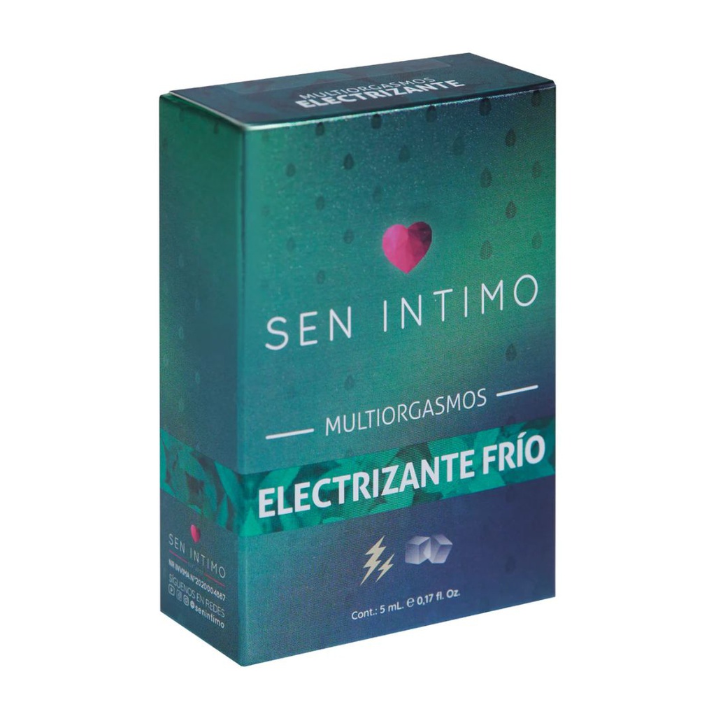 MULTIORGASMOS SEN INTIMO ELECTRIZANTE FRÍO 5ML