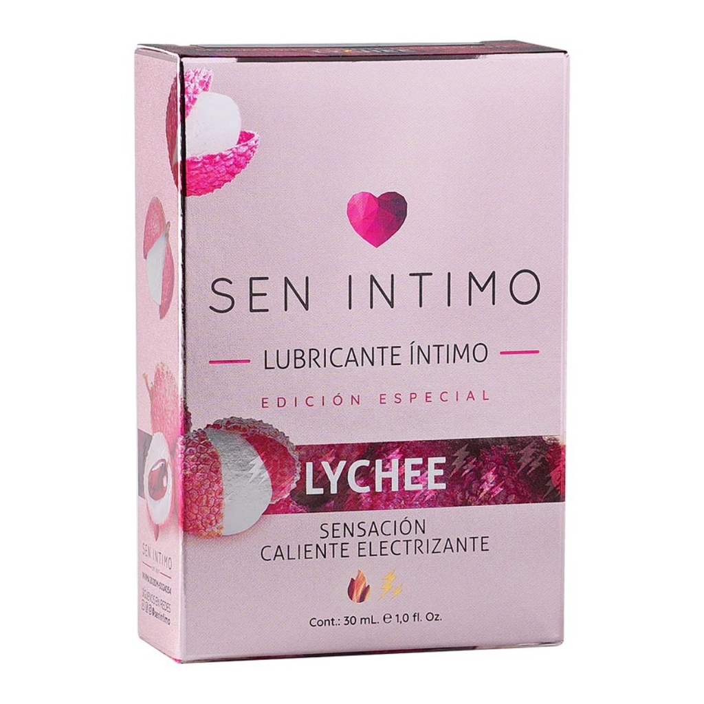 LUBRICANTE SEN INTIMO CALIENTE LYCHEE 30ML