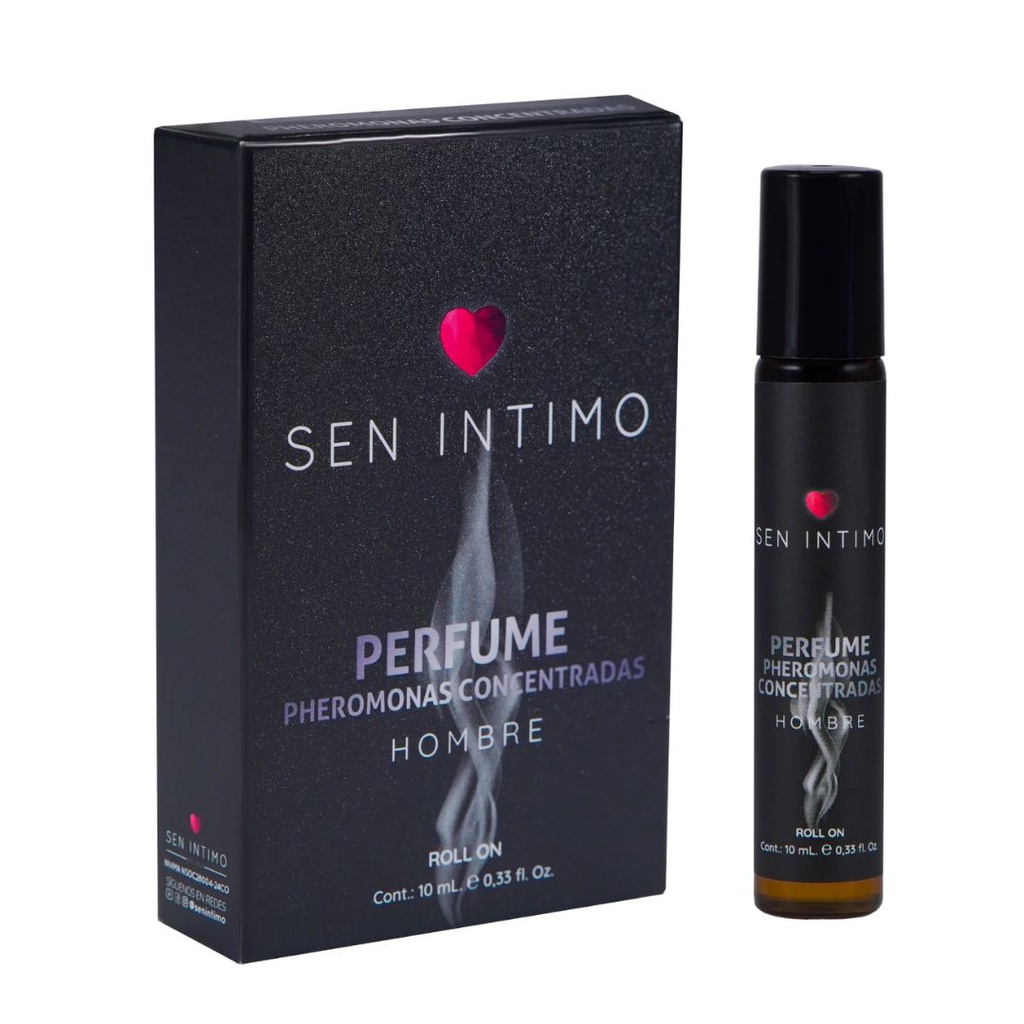 PERFUME SEN INTIMO ROLL ON CON PHEROMONAS PARA HOMBRES 10ML