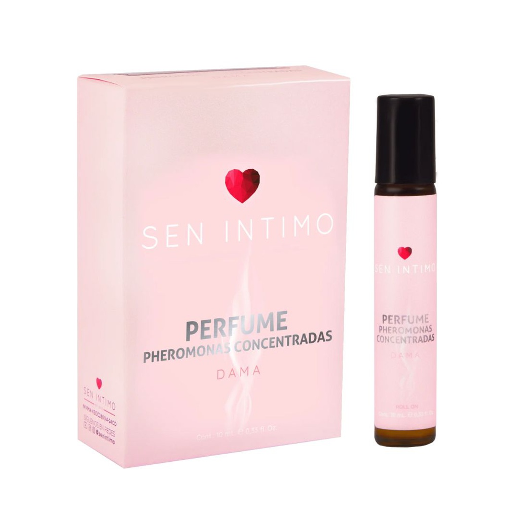 PERFUME SEN INTIMO ROLL ON CON PHEROMONAS CONCENTRADAS PARA MUJER 10ML