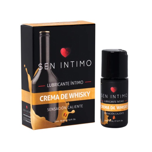 LUBRICANTE SEN INTIMO CALIENTE CREMA DE WHISKY 30ML