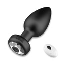 PLUG VIBRADOR DIAMOND SILICIONE CON CONTROL