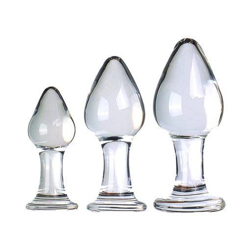 PLUG TRANSPARENTE CRISTAL