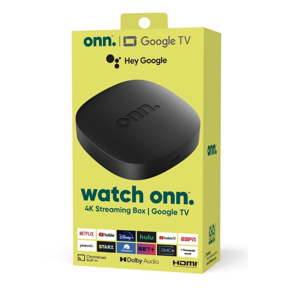 STREAMING GOOGLE ONN TV 4K 2023