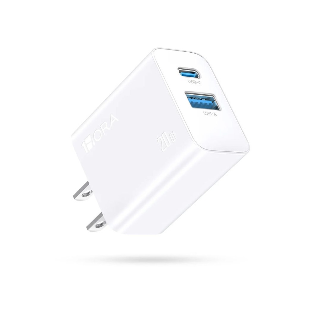 CUBO CARGADOR RÁPIDO 1HORA 30W 18W USB-C