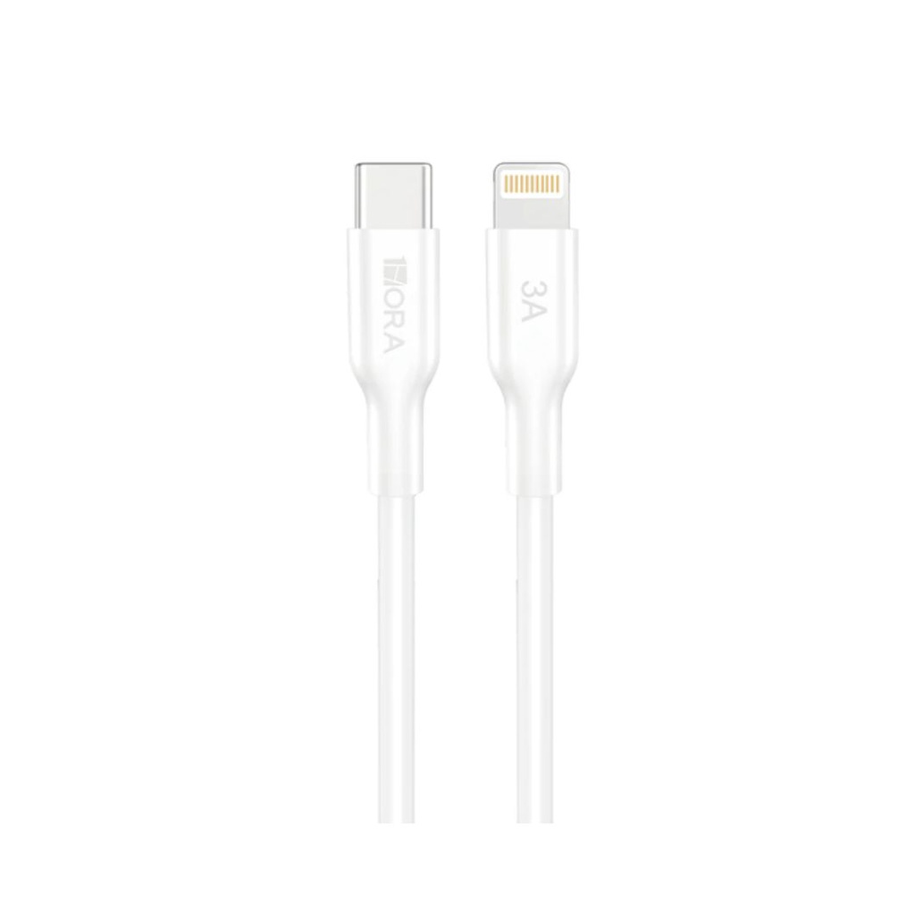 CABLE 1HORA USB-C A LIGHTNING DE PVC 2M