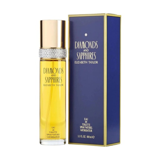 PERFUME ELIZABETH TAYLOR DIAMONDS &amp; SAPPHIRES 100ML