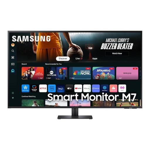 MONITOR INTELIGENTE SAMSUNG 43&quot; M7 M70D 4K UHD + SMART TV HDMI LS43DM702UNXGO