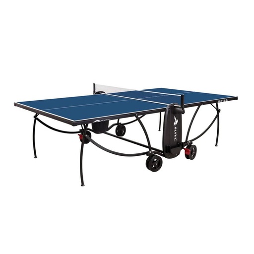 MESA DE PING PONG CON RUEDAS RUNIC R018B NEGRO