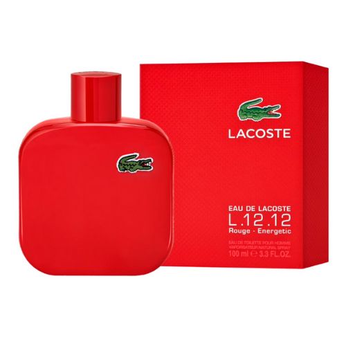 COLONIA LACOSTE  L.12.12 ROJO 100ML