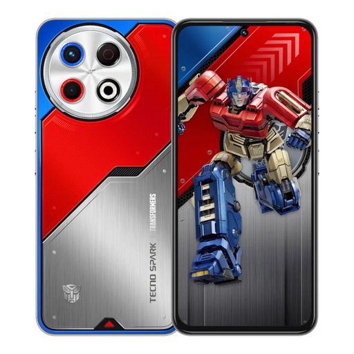 CELULAR TECNO SPARK 30 PRO OPTIMUS PRIME 256GB 8GB-RAM