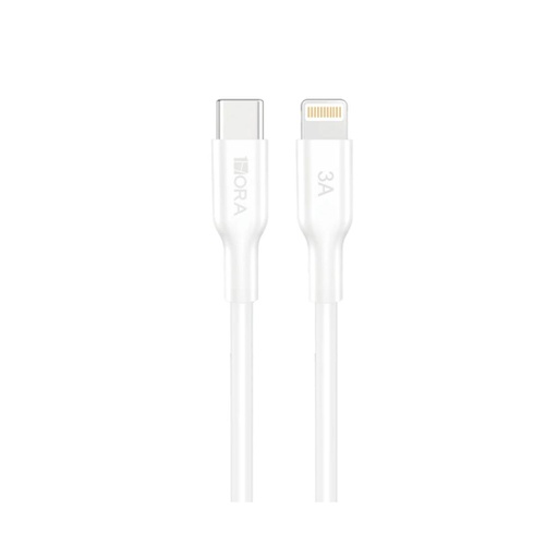 CABLE 1HORA USB-C A LIGHTNING DE PVC 2M